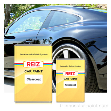 Reiz Brand High Gloss 2K Car Paint Automotive Lacquer Auto Clear Coat Car peinture pour les rayures